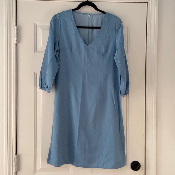 Allyzone blue dress size XL. - Picture 2 of 6